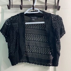 Black summery sweater/coverup